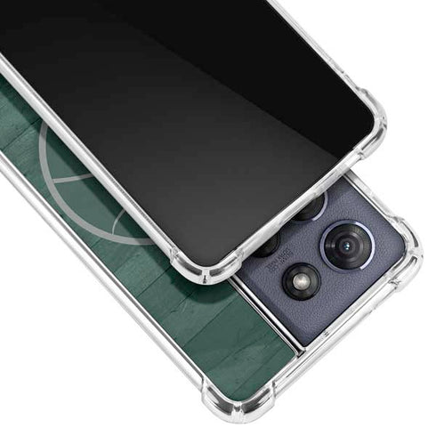 Michigan State University Basketball Courtside Moto G Power 5G (2025) Clear Case