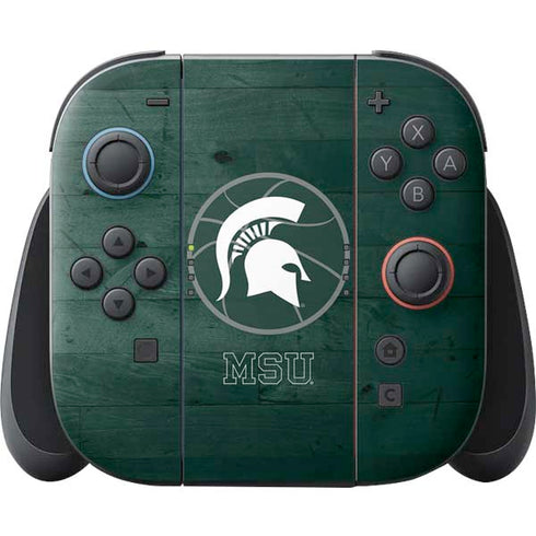 Michigan State University Basketball Courtside Nintendo Skins