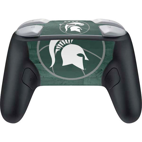 Michigan State University Basketball Courtside Nintendo Switch 2 (2025) Pro Controller Skin
