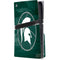 Michigan State University Basketball Courtside PS5 Pro Disk Console Skin