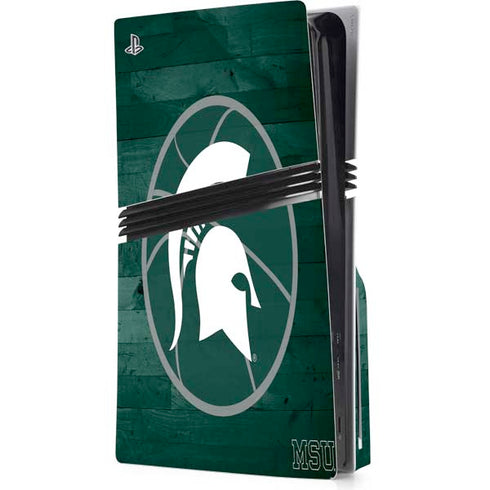Michigan State University Basketball Courtside PlayStation PS5 Skins