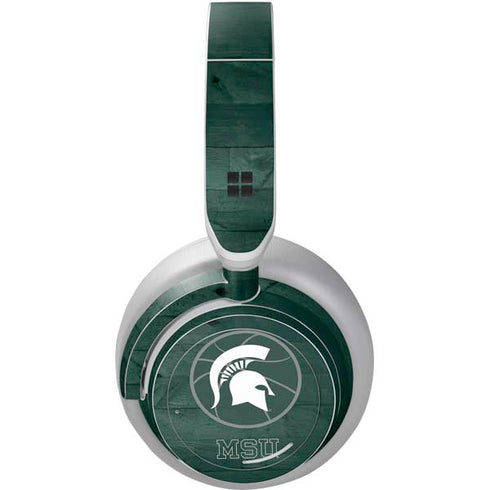 Michigan State University Basketball Courtside Surface Headphones Skin