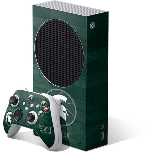 Michigan State University Basketball Courtside Xbox Series S Skins
