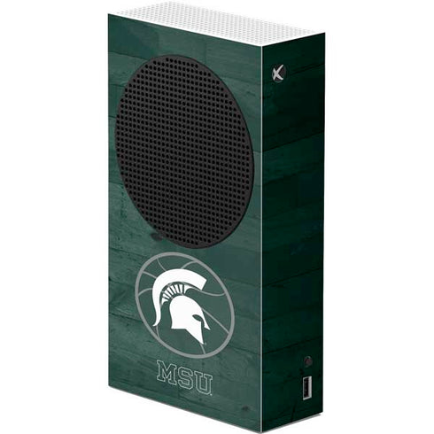 Michigan State University Basketball Courtside Xbox Series S Skins