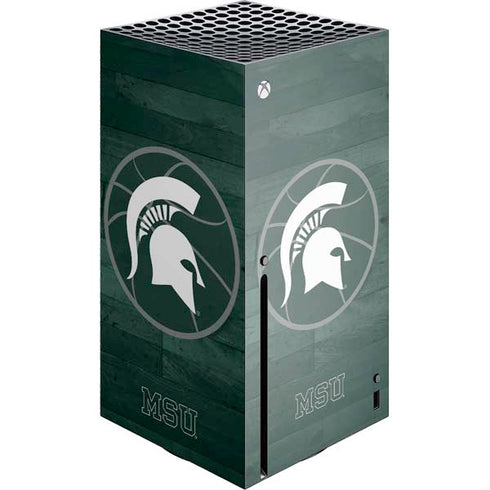 Michigan State University Basketball Courtside Xbox Series X Skins