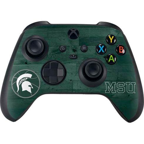 Michigan State University Basketball Courtside XBox Series X Digital Edition Bundle Skin