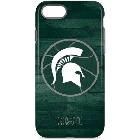 Michigan State University Basketball Courtside iPhone Cases