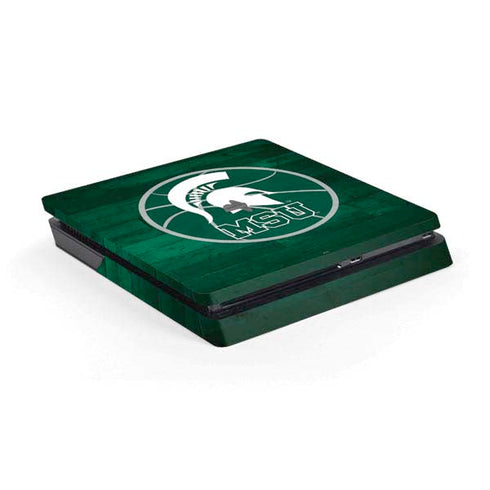 Michigan State University Basketball Courtside PlayStation PS4 Skins