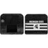 Michigan State University Black and White Stripes Nintendo Skins