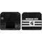Michigan State University Black and White Stripes Nintendo 2DS Skin