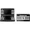 Michigan State University Black and White Stripes 3DS (2011) Skin