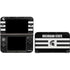Michigan State University Black and White Stripes Nintendo Skins
