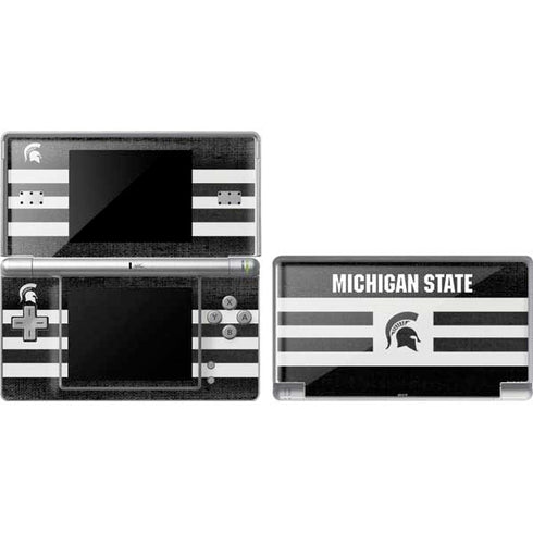 Michigan State University Black and White Stripes DS Lite Skin