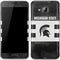 Michigan State University Black and White Stripes Galaxy J3 Skin