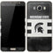 Michigan State University Black and White Stripes Galaxy J7 Skin