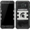 Michigan State University Black and White Stripes Galaxy S7 Active Skin