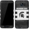 Michigan State University Black and White Stripes Galaxy S7 Skin