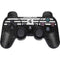 Michigan State University Black and White Stripes PS3 Dual Shock wireless controller Skin