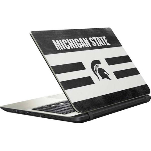 Michigan State University Black and White Stripes Satellite L50-B / S50-B Skin