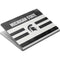 Michigan State University Black and White Stripes Surface Book Skin