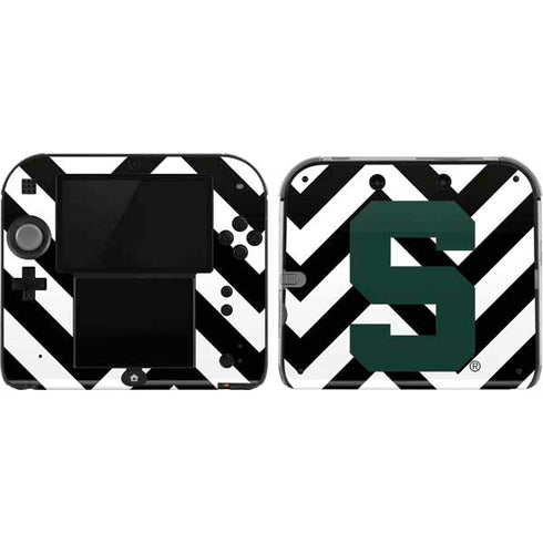 Michigan State University Spartans S Chevron Nintendo Skins