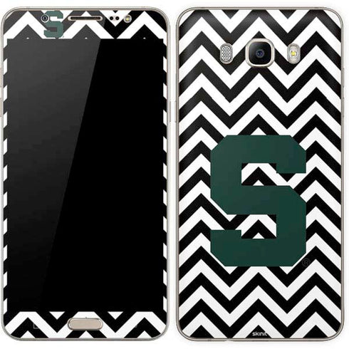 Michigan State University Spartans S Chevron Galaxy J7 Skin
