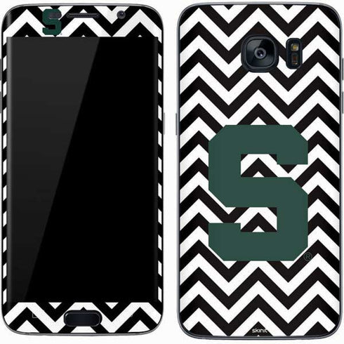 Michigan State University Spartans S Chevron Galaxy S7 Skin