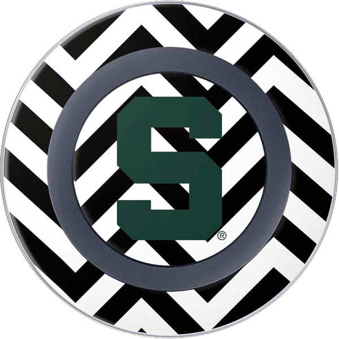 Michigan State University Spartans S Chevron Wireless Charger Skin
