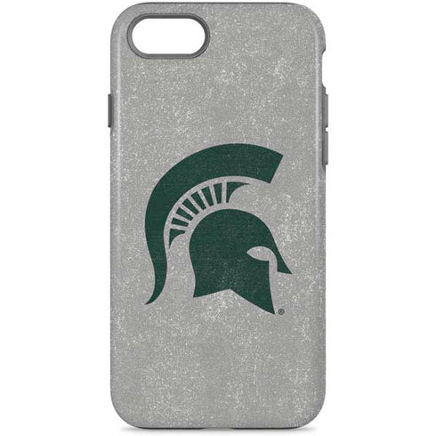 Michigan State University Grey Spartans Logo iPhone Cases