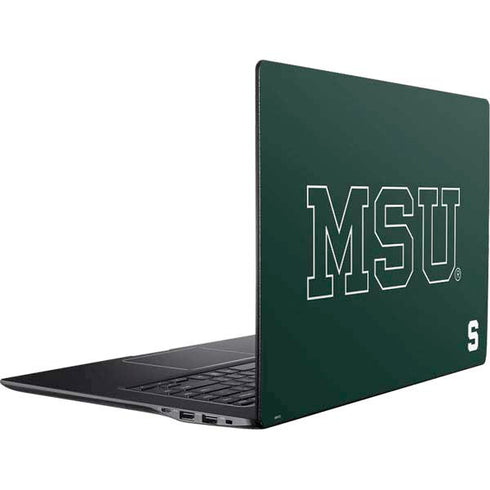 Michigan State University MSU Letters Ativ Book 9 (15.6in 2014) Skin