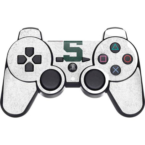 Michigan State University Spartans Mean Green S PS3 Dual Shock wireless controller Skin