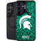 Michigan State University Spartans Digital Pixels Galaxy S24 FE Kickstand Case