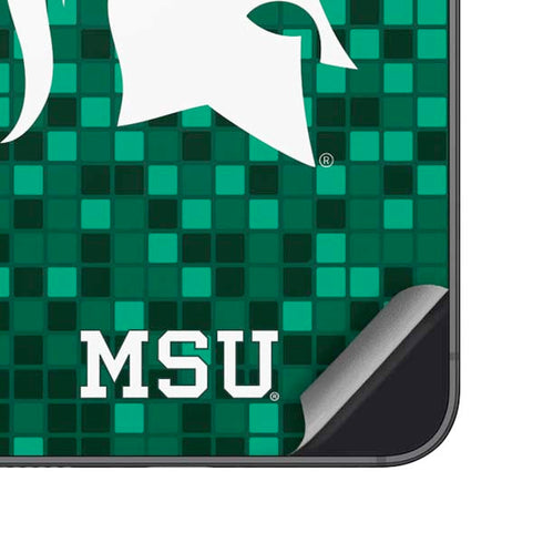 Michigan State University Spartans Digital Pixels Galaxy S25 Skin