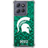 Michigan State University Spartans Digital Pixels Moto G Play 5G (2025) Clear Case