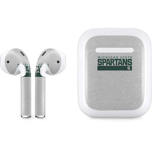 Michigan State University Spartans Marquee Apple AirPods Skin