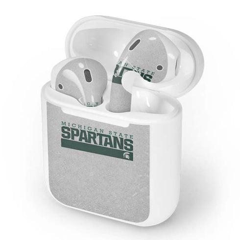 Michigan State University Spartans Marquee Apple AirPods Skin
