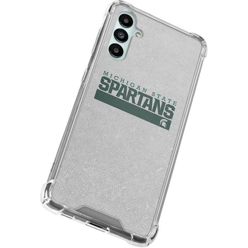 Michigan State University Spartans Marquee Gabb Phone 4 Clear Case