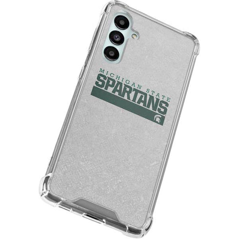 Michigan State University Spartans Marquee Galaxy A16 5G Clear Case