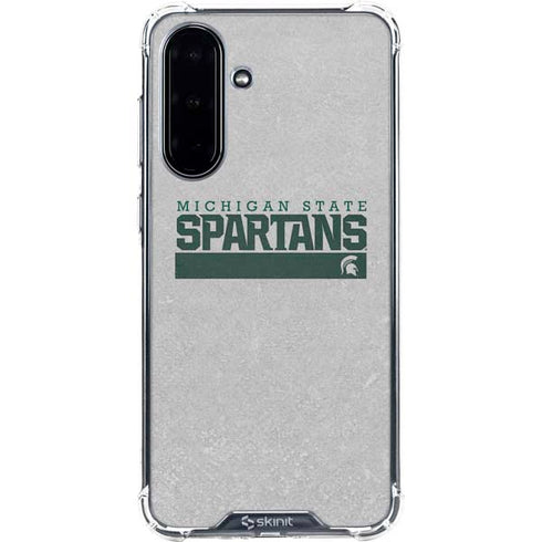 Michigan State University Spartans Marquee Galaxy A36 5G Clear Case