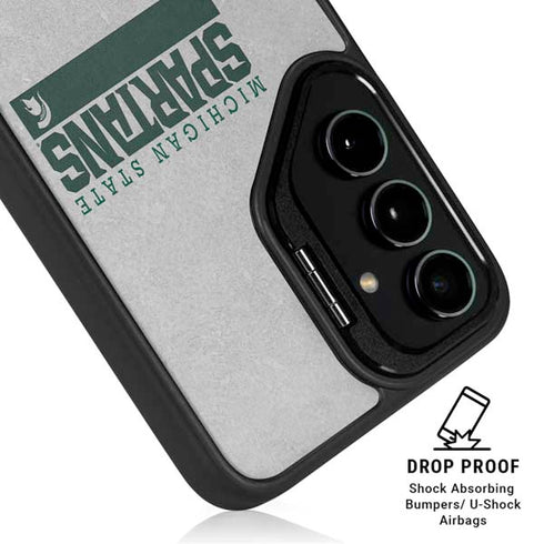 Michigan State University Spartans Marquee Galaxy S24 FE Kickstand Case