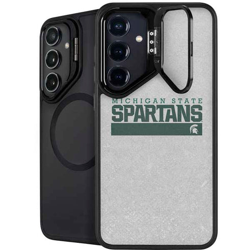 Michigan State University Spartans Marquee Galaxy S25 Plus Kickstand Case