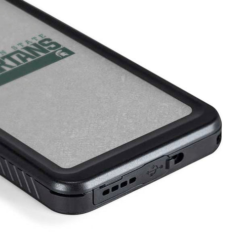 Michigan State University Spartans Marquee Galaxy S24 Plus Waterproof Case