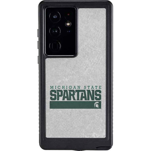 Michigan State University Spartans Marquee Galaxy S24 Ultra Waterproof Case