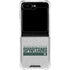 Michigan State University Spartans Marquee Galaxy Z Flip6 Clear Case