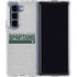 Michigan State University Spartans Marquee Galaxy Z Fold5 5G Clear Case