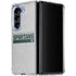 Michigan State University Spartans Marquee Galaxy Z Fold5 5G Clear Case