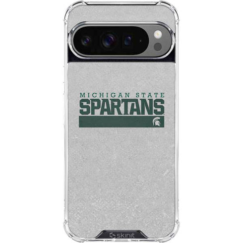 Michigan State University Spartans Marquee Google Pixel 10 Pro XL Clear Case