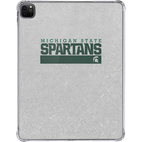 Michigan State University Spartans Marquee iPad Pro 11in (2024) Clear Case