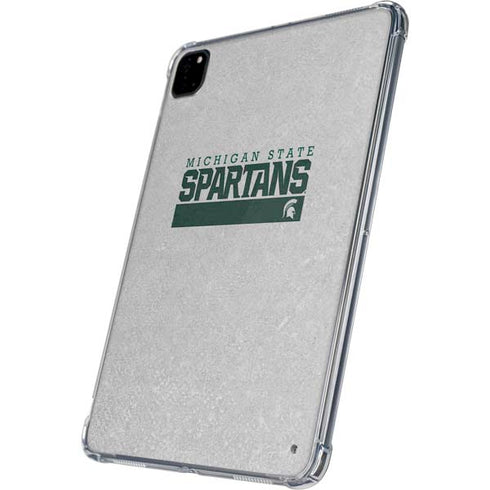 Michigan State University Spartans Marquee iPad Pro 11in (2024) Clear Case