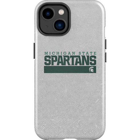 Michigan State University Spartans Marquee iPhone 15 Impact Case